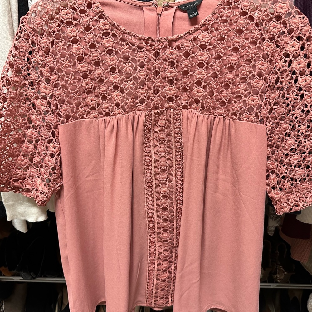Ann Taylor woman’s sweaters and blouses. Gently used.